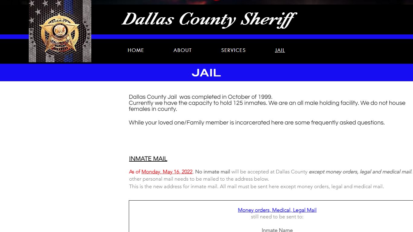 Coming Soon | Dallas County Sheriff's Office | Fordyce, Arkans